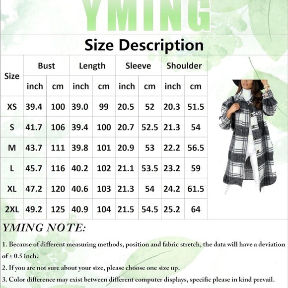 Size large lightweight shacket - Picture 4 of 5